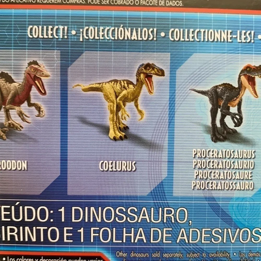 NWT Jurassic World Camp Cretaceous Coelurus